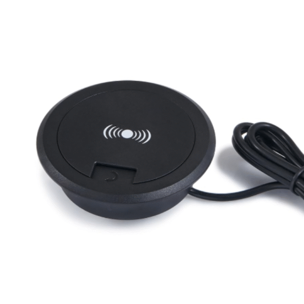 Toma De Mesa o Piso - Cargador Inalámbrico + Usb