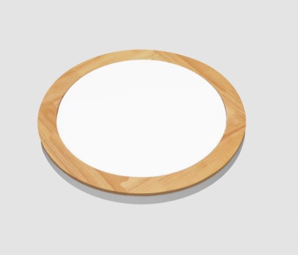 Plafon Smart Perfil Madera Con Control 48W