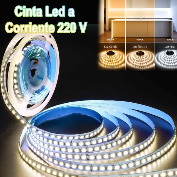 Cinta Directo 220 Voltios 120 Chips