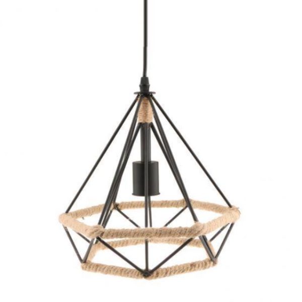 Lampara Colgante Modelo Diamante #C29