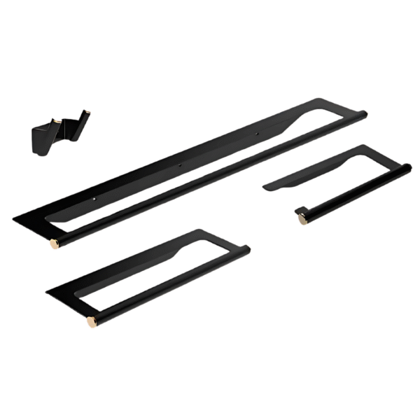 Kit Negro De 4 PCS Modelo Qatar