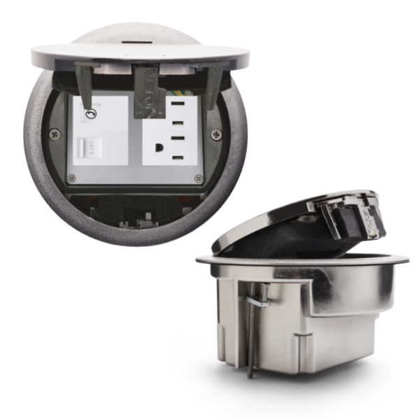 Tomacorriente De Mesa o Piso 4 Modulos IP65 Veto